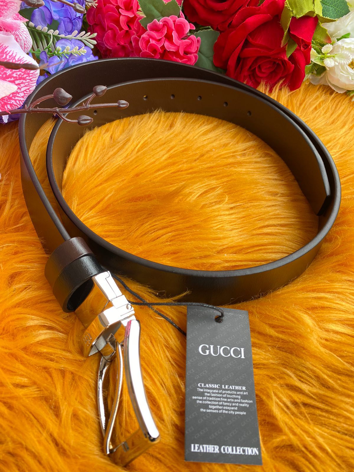 Double sided Leather belt