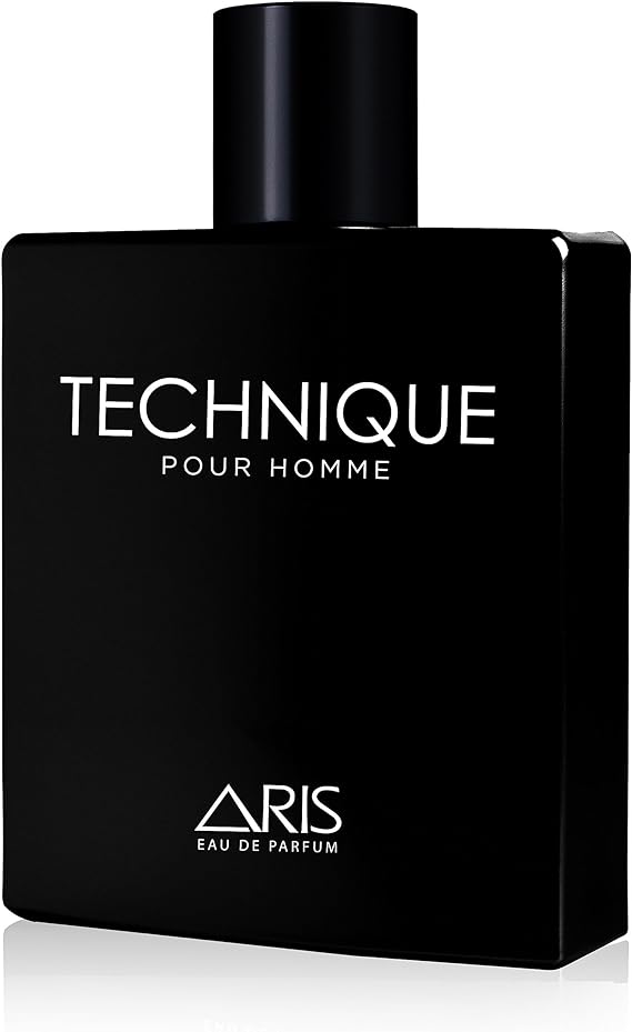 Technique by Aris: Eau de Parfum Spray | EDP Intense Men's Perfumes | Cologne for Men | Fresh Sandalwood Fragrance | Long-lasting Perfume for Men