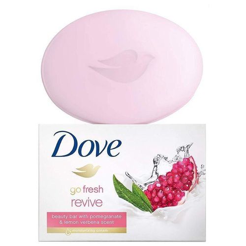 Dove 3 in 1 SHOWER SET: Pomegranate body scrub + Body wash + Beauty cream bar