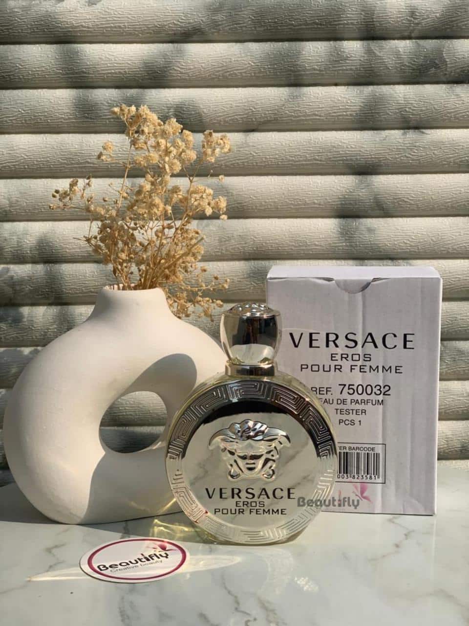 Versace – Eros Pour Femme – EDP Tester for Women Plus free 5 travel spray and Deodorant