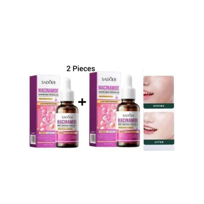 2 Pieces Niacinamide Serum For Face, Anti Aging Serum, Hydrating Serum For Moisturize Skin, Oil Control, Pores Reducer, Reduces Skin Dullness And...