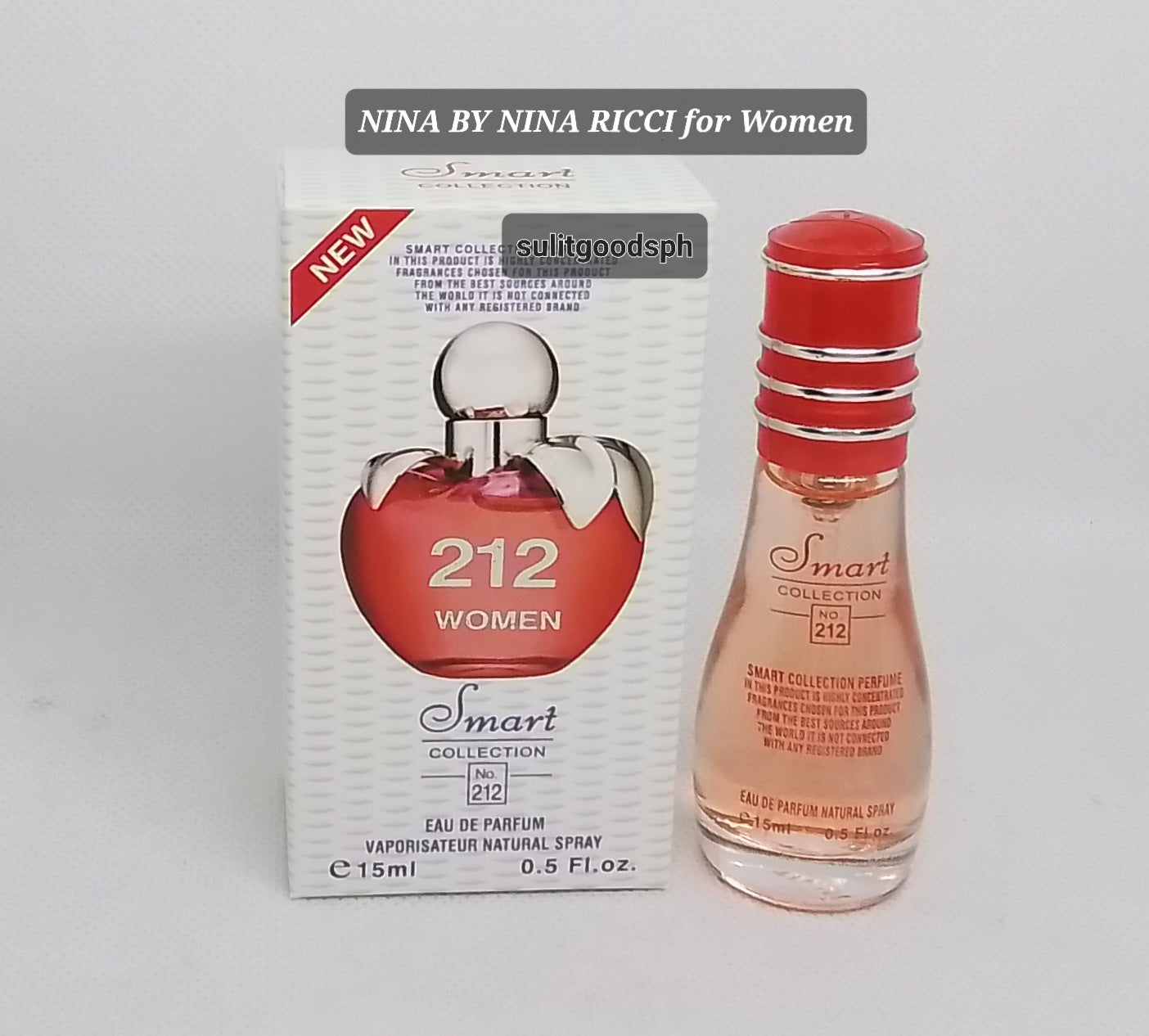 SMART COLLECTION PERFUME NO. 212 FOR WOMEN 15 ML EDP