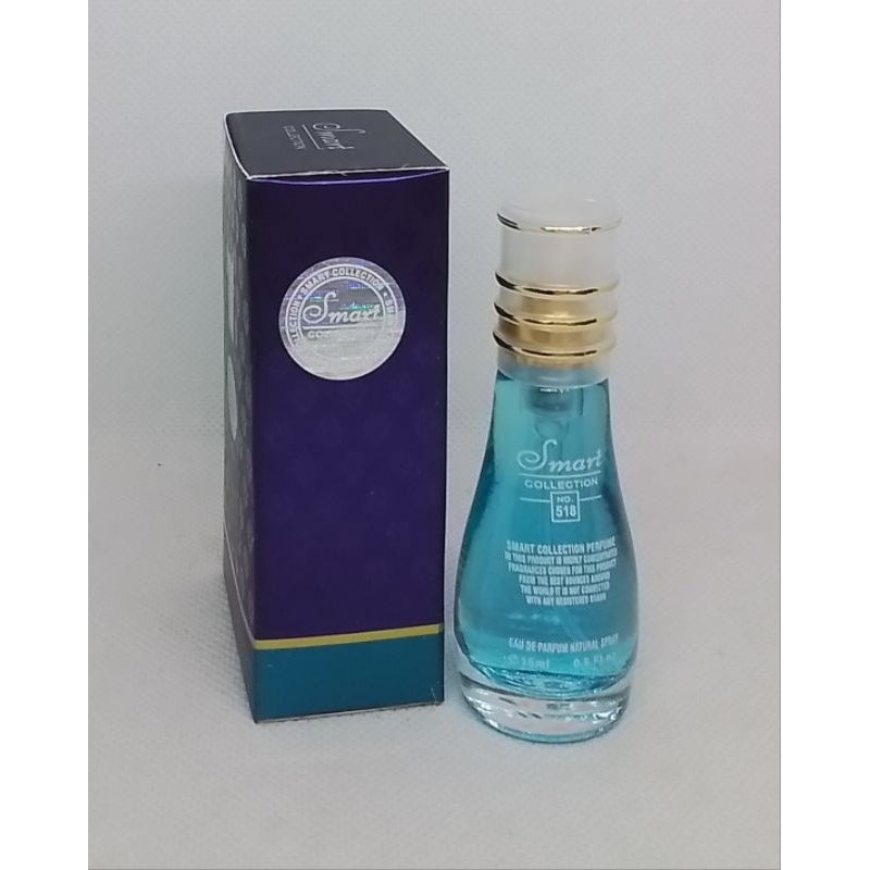 SMART COLLECTION PERFUME NO. 518 FOR WOMEN AND MEN 15 ML EDP