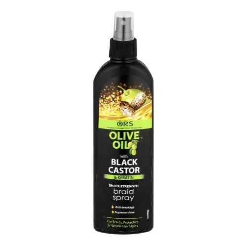 ORS black castor braid spray 250ml