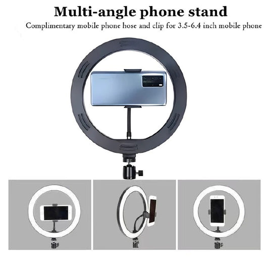 10 inch fill light 26cm ring light website live beauty light photography mobile phone live photography fill light equipment plus 2.1M Tripod Stand for Selfie Live Stream/Makeup/Youtube/Tiktok Video