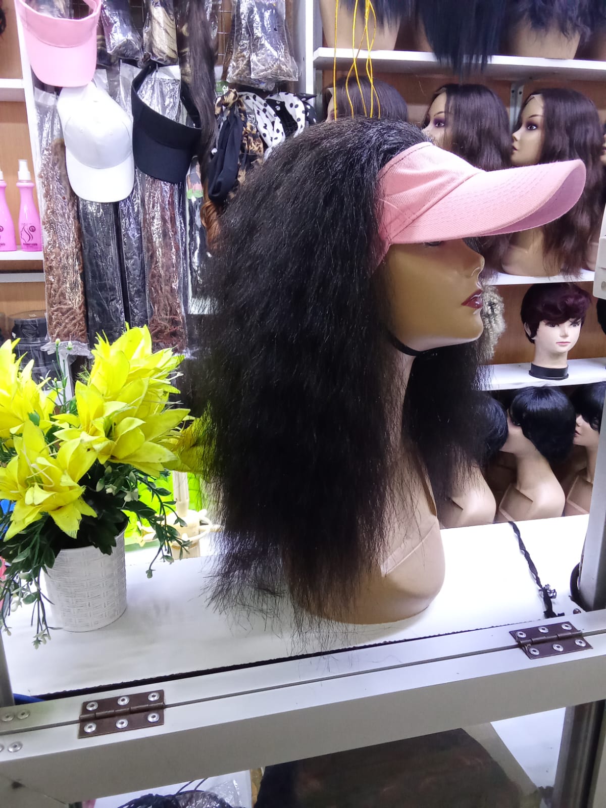 Cap wig