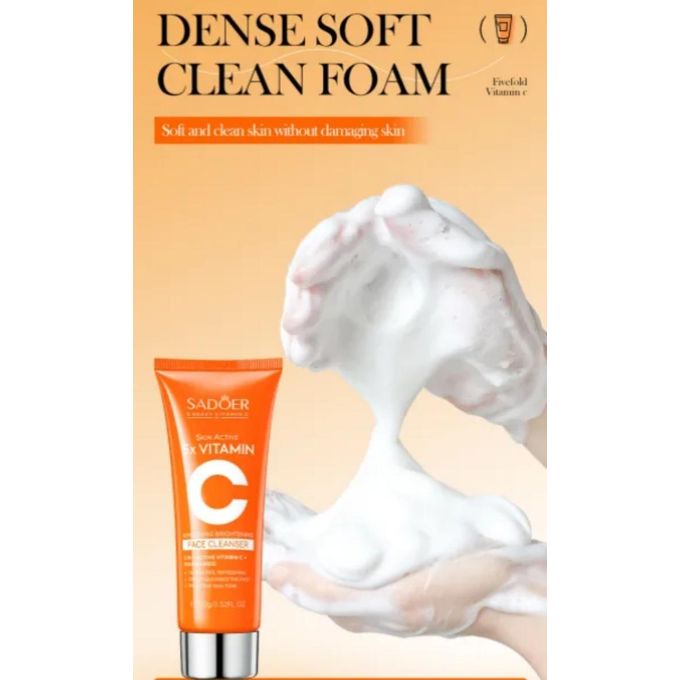 5 In 1 Active Vitamin C+ Niacinamide Facial Cleanser