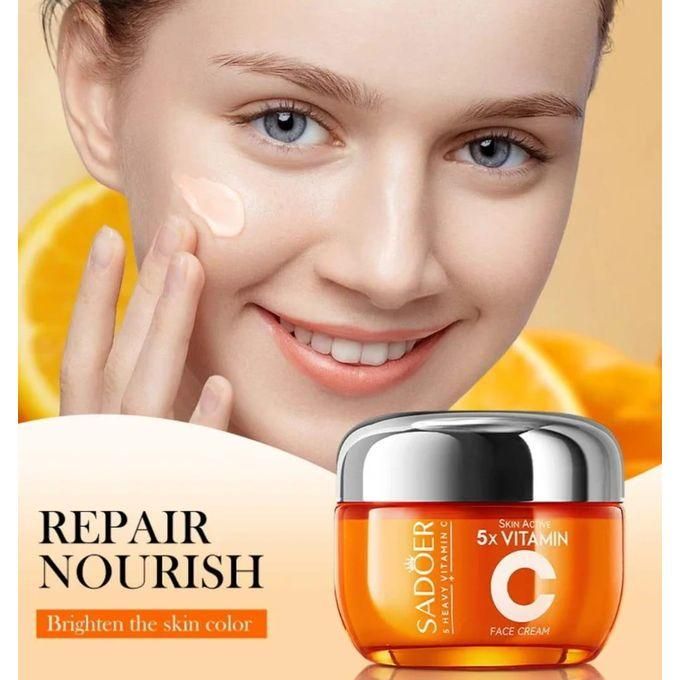 5 X Active Vitamin C Face Cream + Niacinamide Skin Care Firming Moisturizing Brightening Face Creams Beauty Face Skin Care