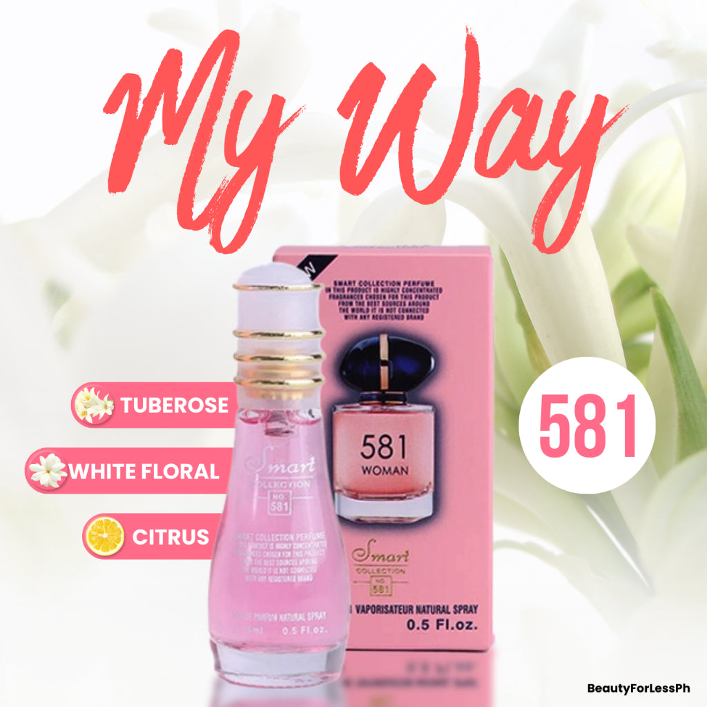 SMART COLLECTION PERFUME NO.581 OIL BASED PERFUME FOR WOMEN