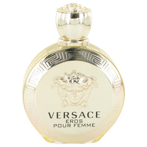 Versace Eros Pour Femme Eau De Parfum 3.4 oz 100 ml TESTER plus free gifts