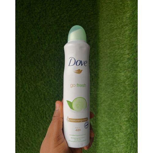 Dove 4 in 1 SHOWER CARE SET: Cucumber & Green tea body wash + Anti-perspirant deo spray + Beauty cream bars