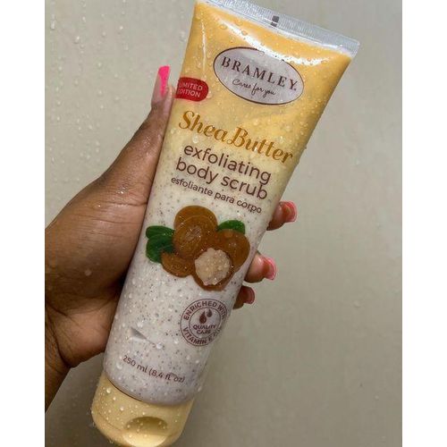Bramley 2 in 1 SELFCARE SET: Shea Butter Exfoliating Body Scrub + Shea Butter Tissue Oil