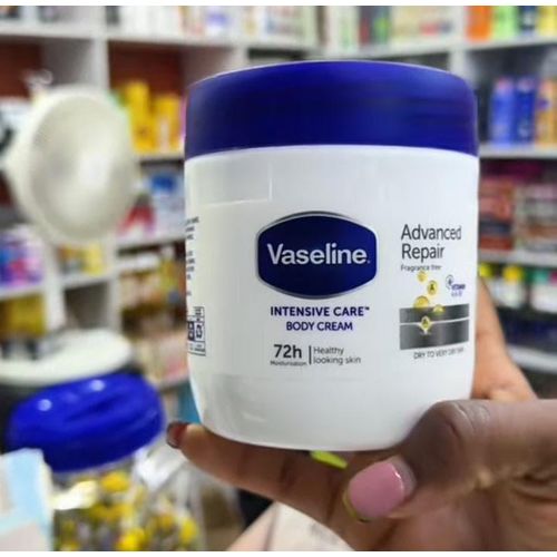 Vaseline Intensive Care Advanced Dry Skin Repair Fragrance Free Body Cream