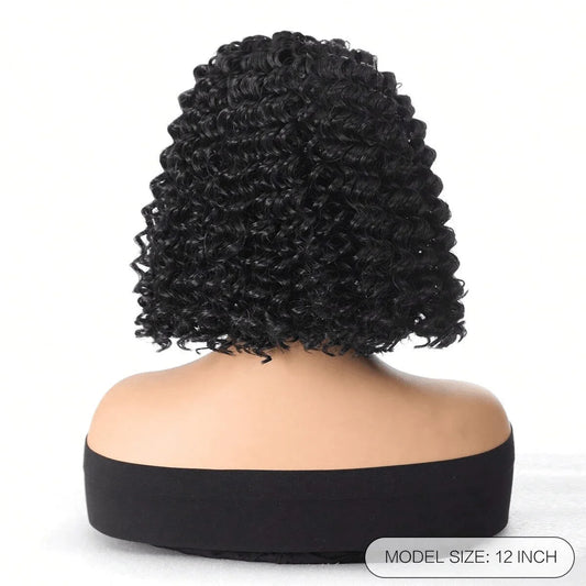 High-quality curly hair headband wigs are suitable for daily gatherings, wigs that naturally look fashionable for black women