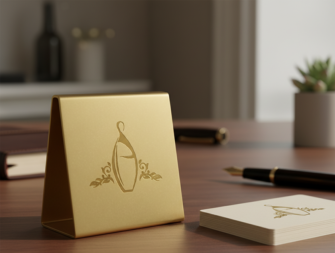 Metalic Business Card Holder