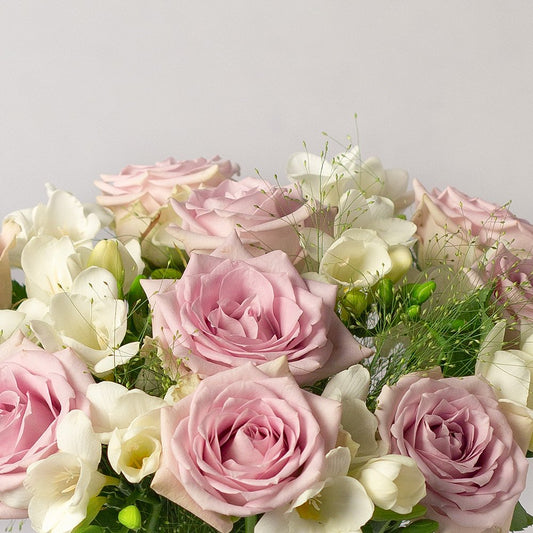 Freesias and Roses