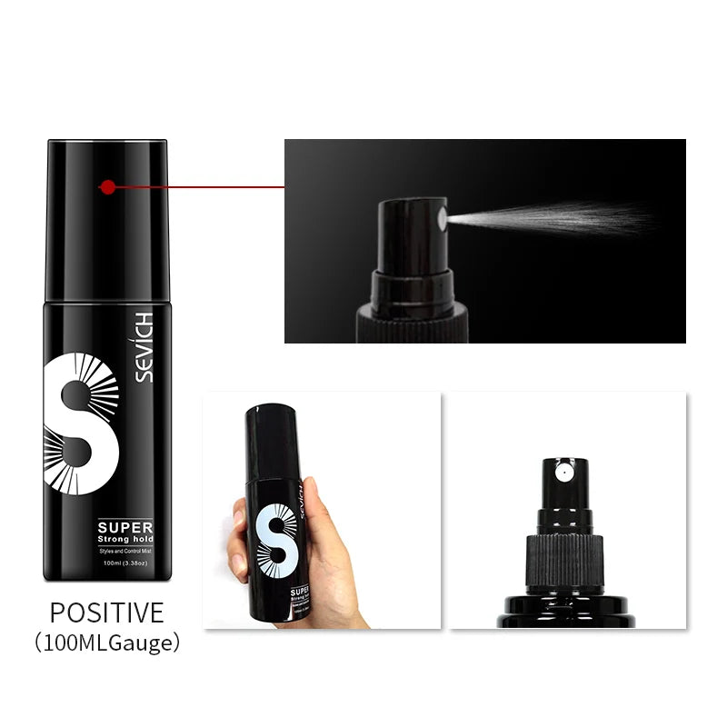 Sevich Hair Strong Holding Spray Hair Building Fibers Hairdresser Water air Thickening Holding Spray Mist For Man Or Women 100ml