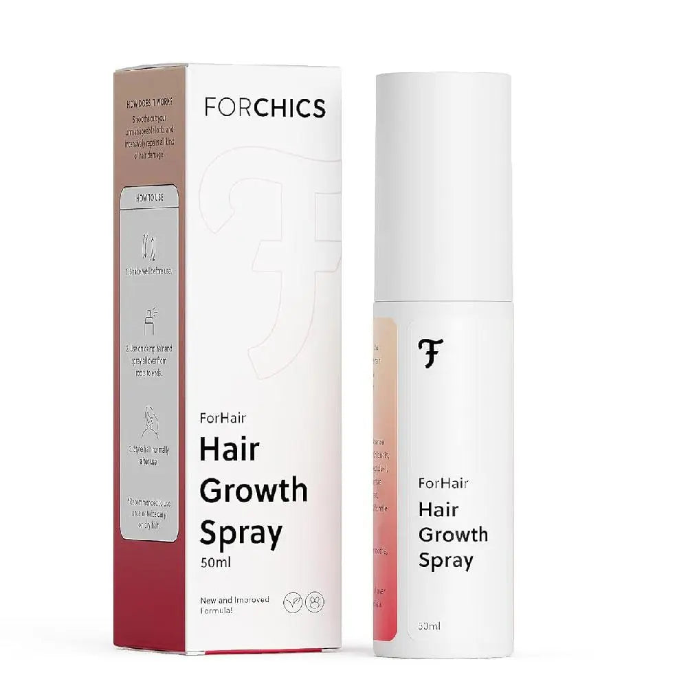 Forchics Advanced Hair Growth Spray Long-lasting Nourishing Hydrating Oil Control Anti Hair Loss Treatment Fast Hair Growth
