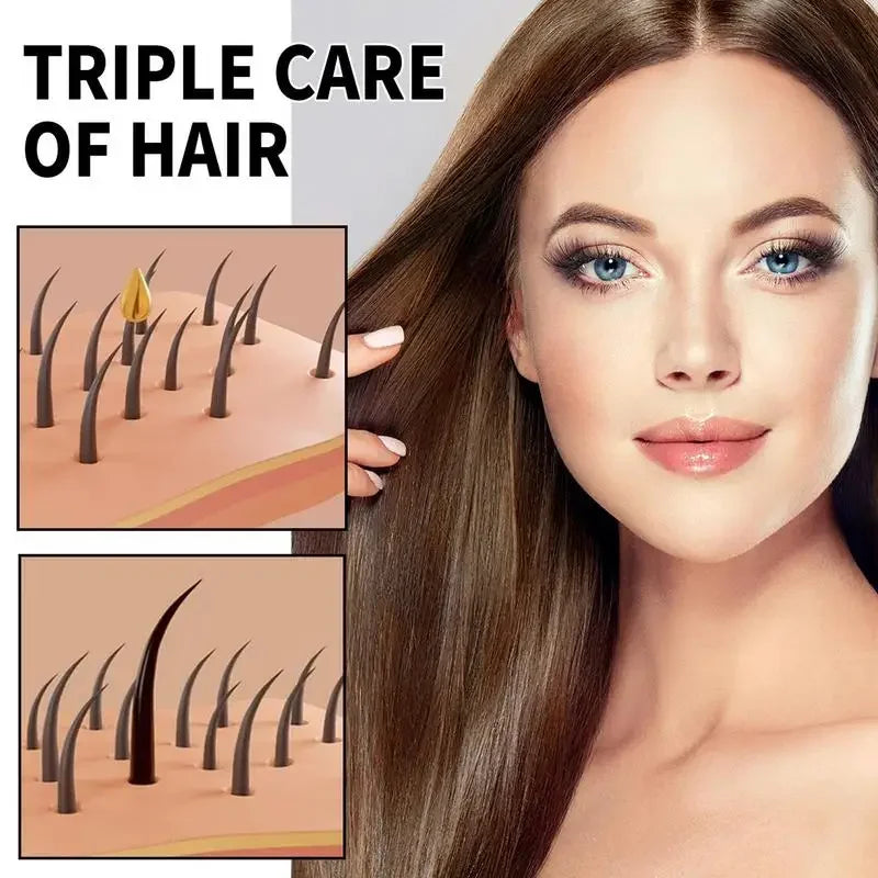 Hair Growth Essence Oil Hair Loss Oil Repair 60ml Hairs Growth Serums Dry Damaged Hairs Care Oils for Women Men All Hair Types