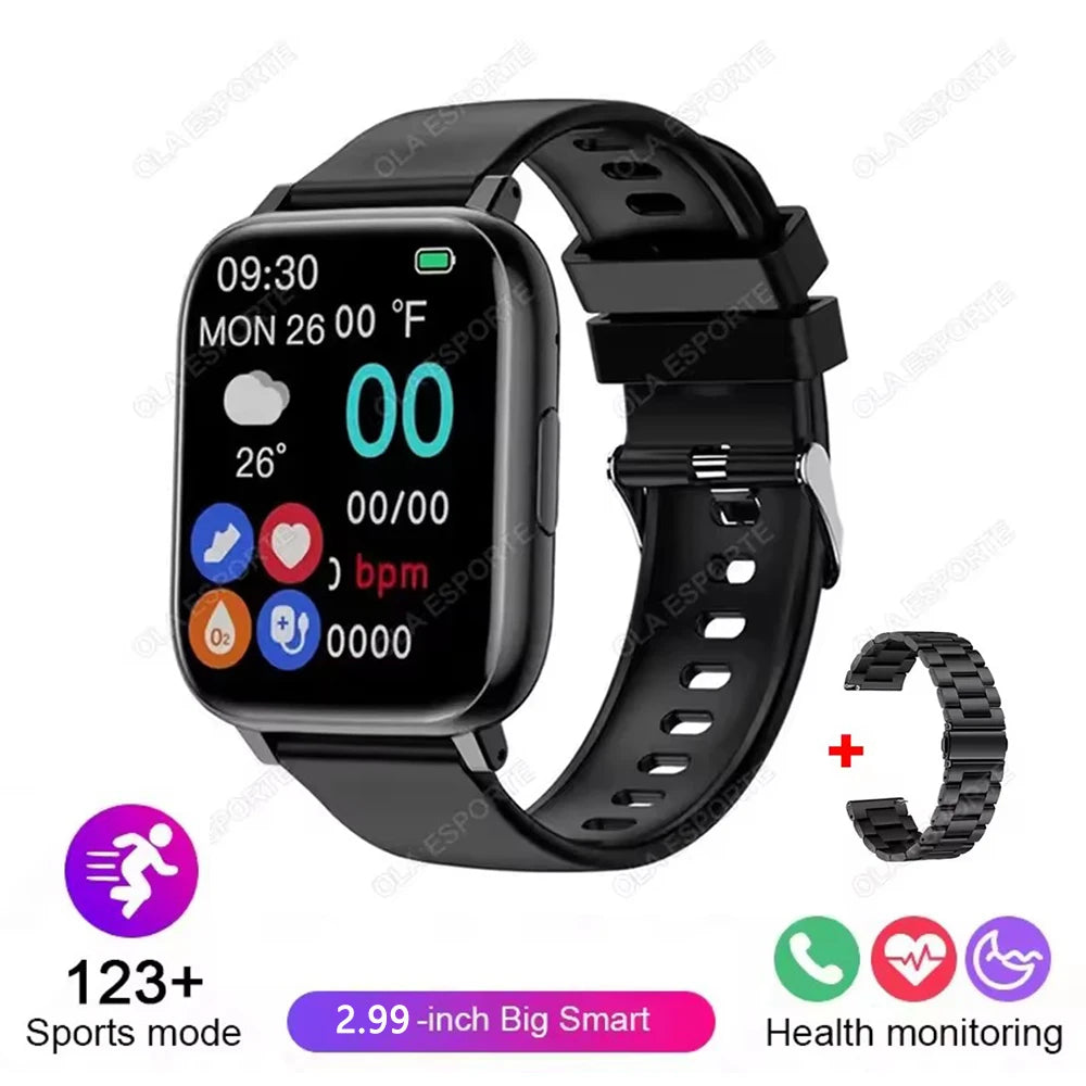 Women Sports Watches All-day Heart Rate Monitoring NFC Health Smartwatch AI Voice HD Bluetooth Call Fitness Clock Sports Watches