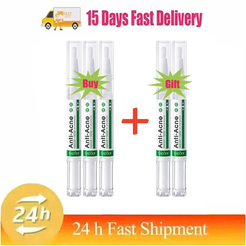 Salicylic Acid Acne Treatment Face Serum Repair Pimple Spots Deep Cleaning Pore Anti-acne Scar Oil Control Moisturizer Skin Care