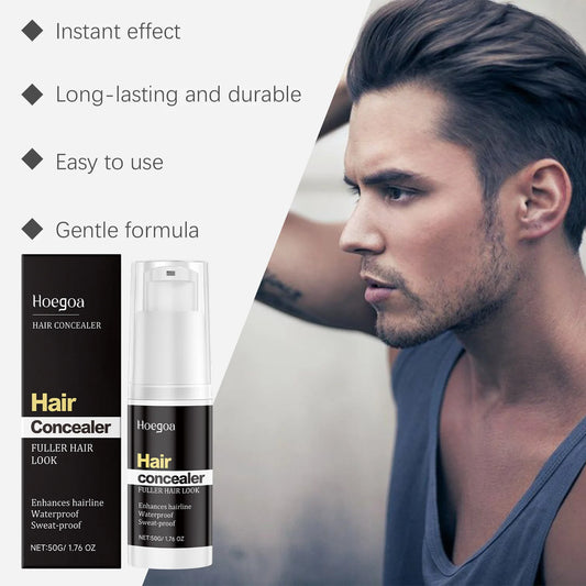 Camellia Seed Oil Hair Concealer Long Lasting Waterproof Hairline Hairroots Concealer Grey/White Hair Back To Black Hair Stick