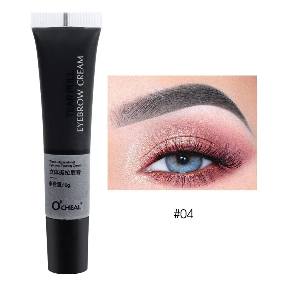 Waterproof Peel Off Eyebrow Gel Semi-Permanent Matte Eye Brow Tattoo Tint Dye Eyebrow Enhancer Cream Make Up Cosmetics화장품