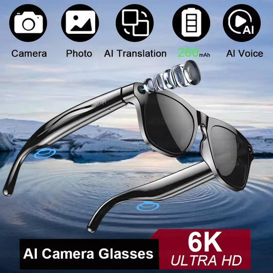 Xiaomi Fashion AI 100MP Camera Smart Glasses Waterproof Bluetooth Call Playing Music Smart Glasses Identify Pictures Use ChatGPT