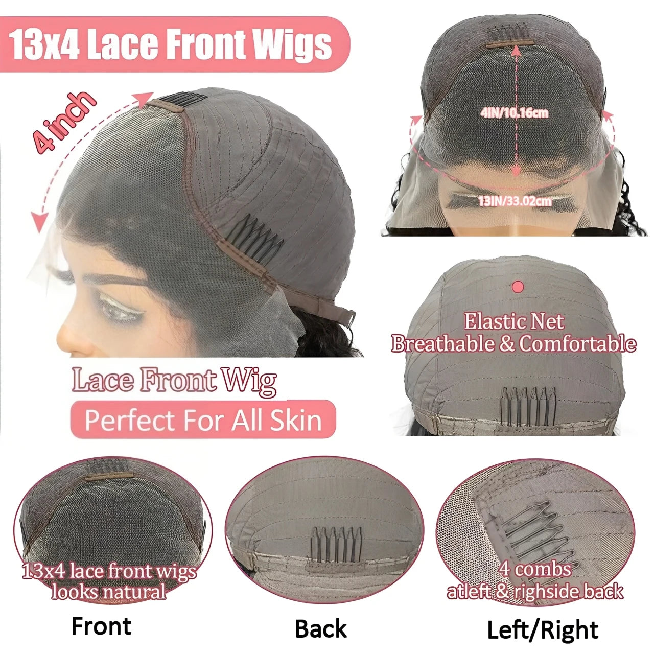 Hightlight Pixie Cut Wig P427 Transparent Lace Human Hair 13×4 Straight Human Hair Wigs Short Bob Wig For Women Natural Hairline