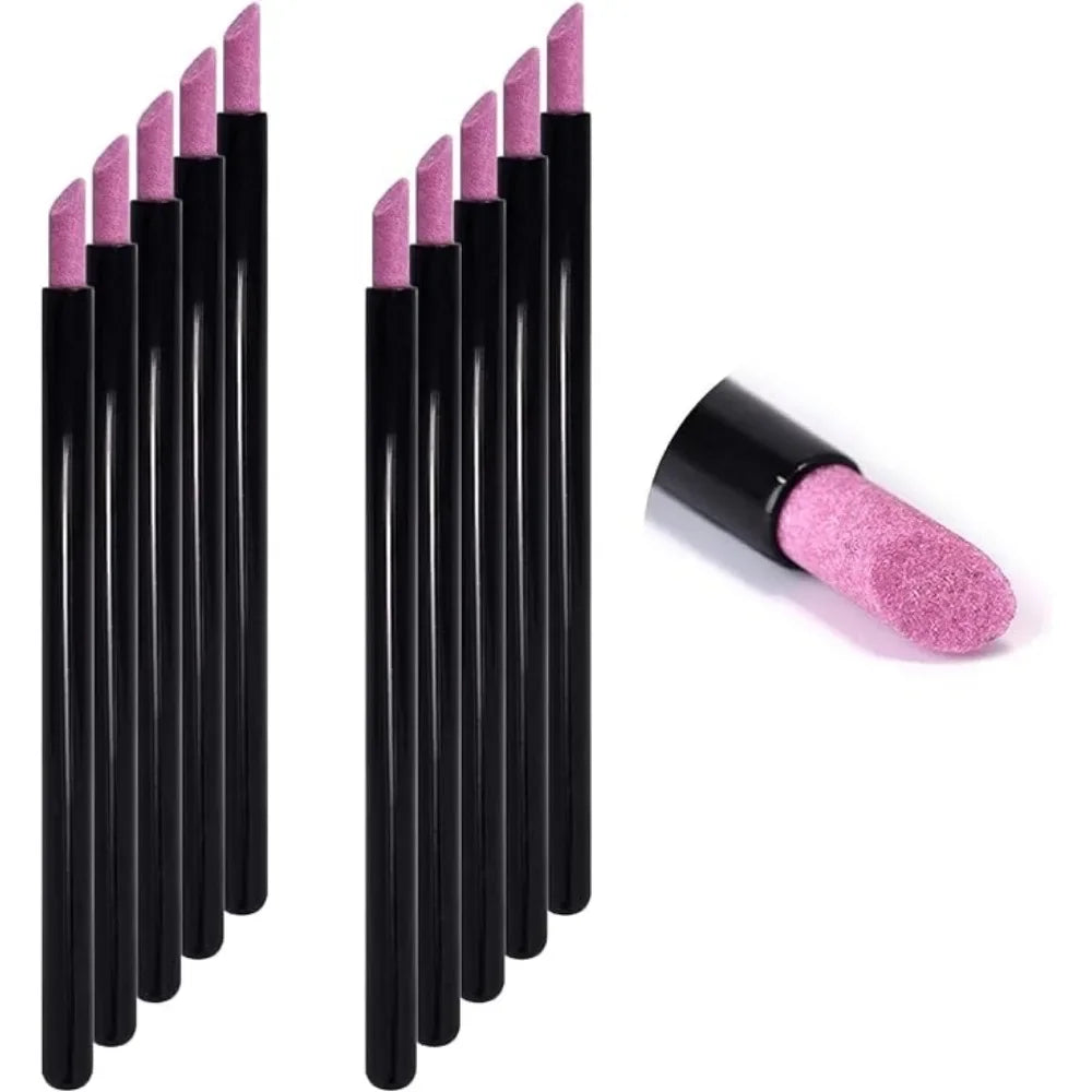 Quartz Nail Skin Grinding Pen Cuticle Remover Trimmer Dead Skin Remover Nail Polish Pen Manicure Stick Nail Files Manicure Tools