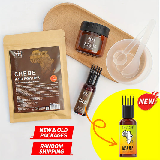 SEVICH Chad Chebe Oil Hair Regrowth Growth Oil Anti Hair Loss Chebe Butter Hair Mask Deeply Moisturization Repair Damaged Hair