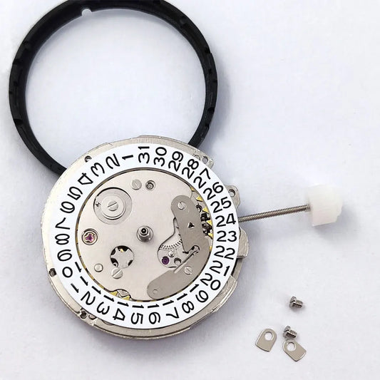 China NH35 Movement Date At 3 o'clock High Accuracy 24 JewelsCalendar High Accuracy Automatic Mechanical NH35A Mechanical MOVT