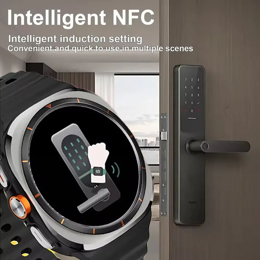 Next Generation U8 Smart Watch Ultimate 4G 5G SIM Card Video Calling GPS Compass WIFI Rotary Camera International 1480mAhBattery