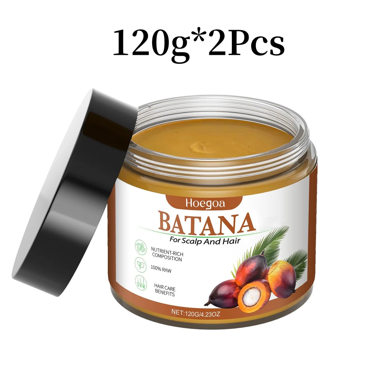 Batana Oil 100% Natural Hair Care Oil Prevents Hair Loss In Men And Women Nourishes Dry Hair Ends Improves Smoothness And Shine