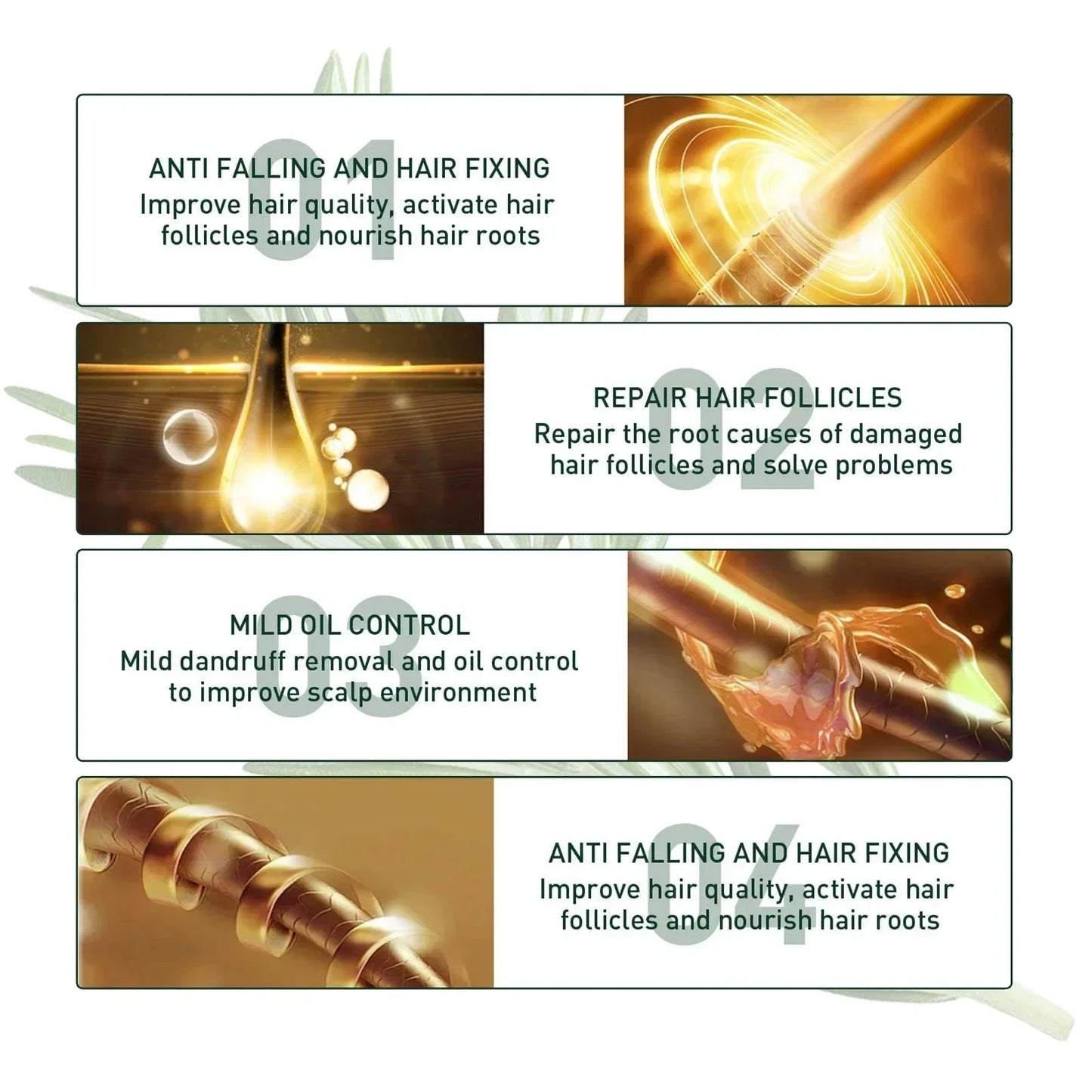 Rosemary Hair Growth Oil Anti-frizz Dandruff Treatment Scalp Damaged Nourishing Anti Hair Loss Serum Pure Rosemary Essential Oil