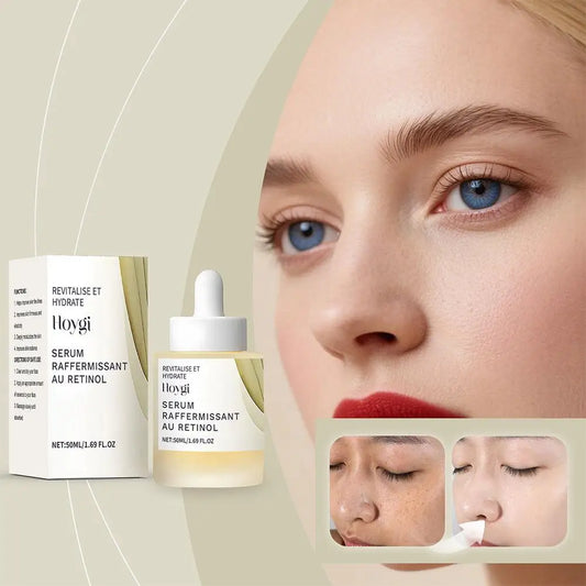 50ml Hoygi Retinol Serum for Face Essence Firming Increase Elasticity Improve Sagging Skin Fade Fine Line Tightening Smooth