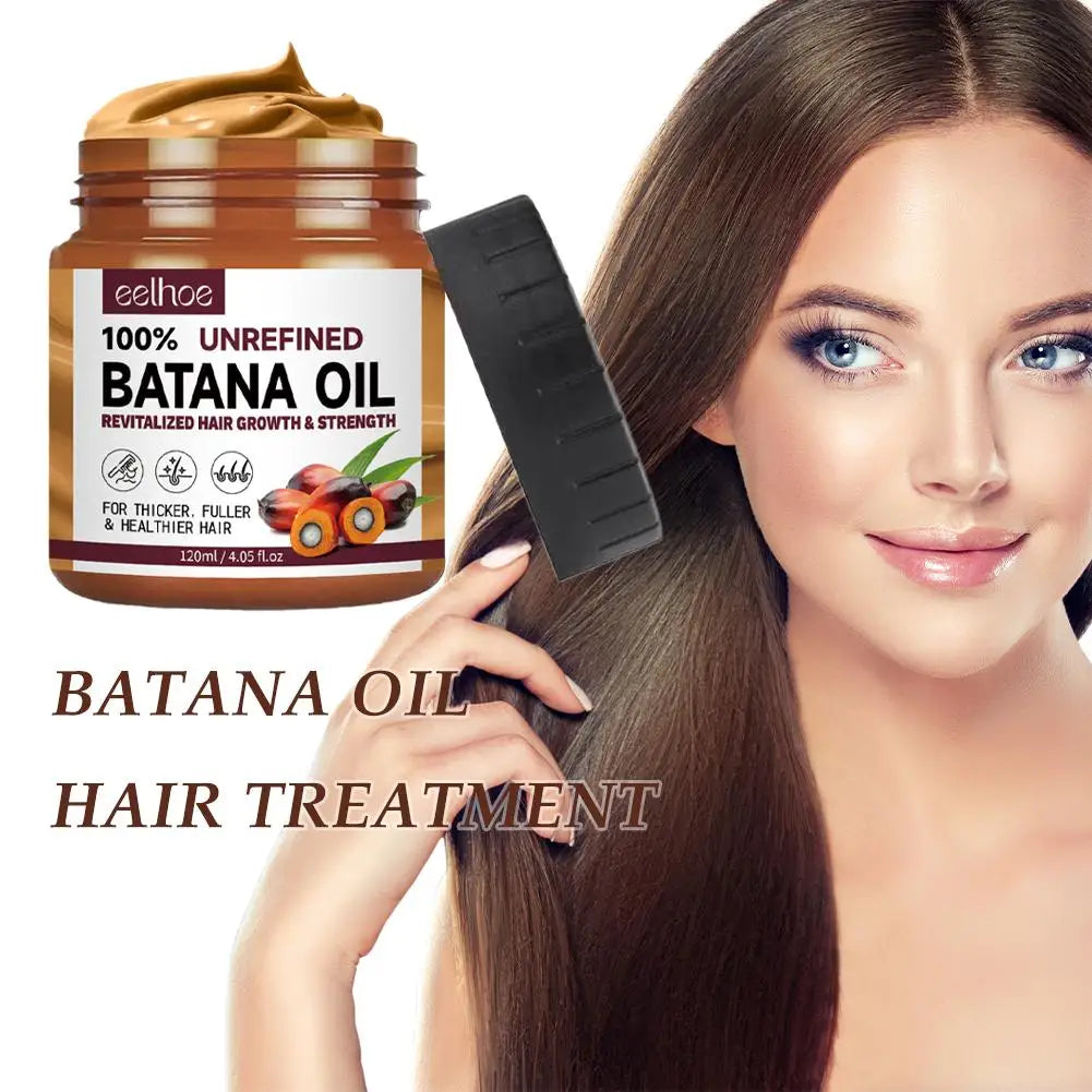 120ml Batana Oil Hair Conditioner Oil Hair Treatment Hair Mask Moisturize And Repair Hair Root for hair Healthier Thicker