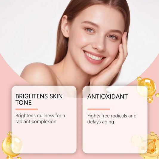 30ML 5 In 1 Hyaluronic Acid Face Serum Moisturizing Vitamin C Collagen Nourishing Facial Serum Shrink Pores Skin Care