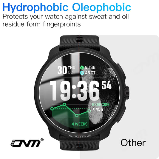 9H Premium Tempered Glass for Suunto Race 2 Smart Watch Clear HD Glass Screen Protector Film for Suunto Race 2 Accessories