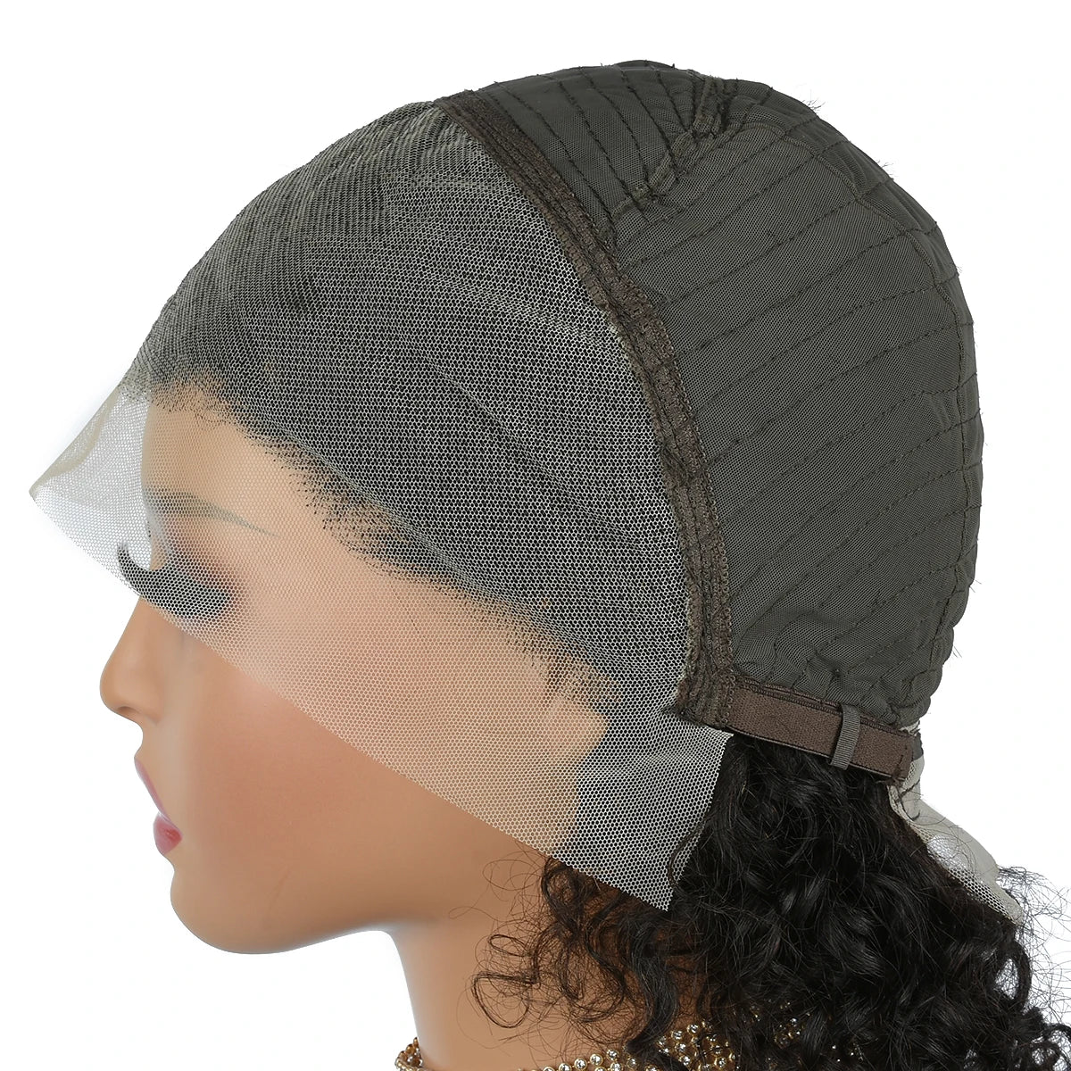 Water Wave Lace Frontal Wigs For Women 13x4 Glueless Short Curly Wig Pixie Cut Human Hair Wigs 250 Density Ready to Wear