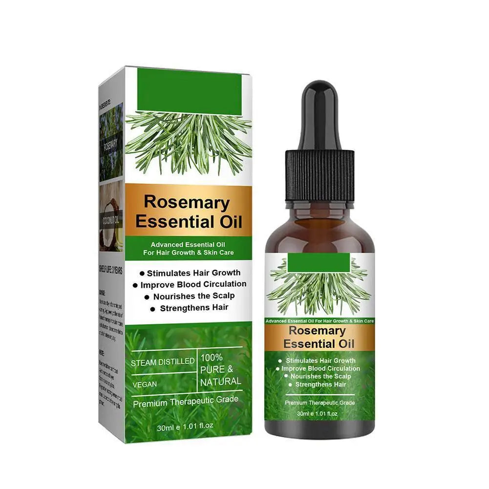 30ml/60g Batana Rosemary Mint Scalp Hair Strengthening Oil Biotin Essential Oils Nourishing Treatment Split Ends Dry All Types