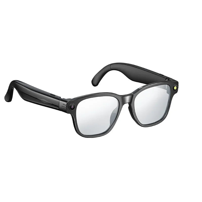 800W Pixel Sunglasses L801 AI Smart,Real-time Translation Transparent Mirror Glasses Call Voice Assistant