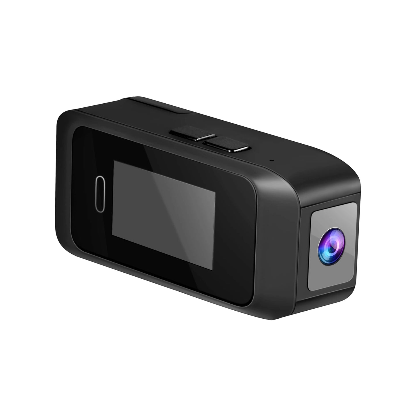 NEW Glasses Wearable Mini Pocket Camera 1080P Portable Digital Video Recorder Body Camera Head Mounted Miniature Camcorde Screen
