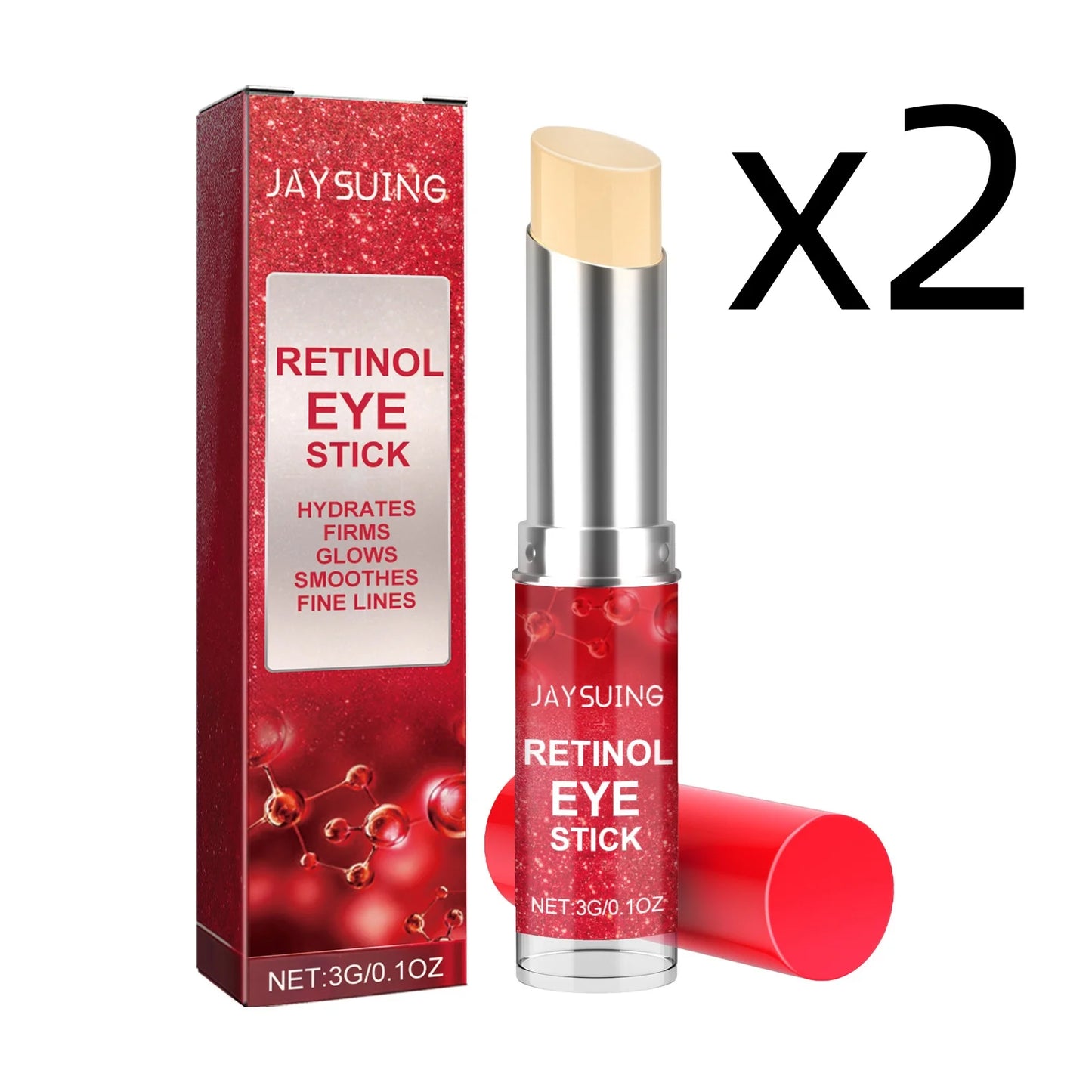 Retinol Eye Cream Anti Dark Circles Reduce Eye Fine Lines Remove Melanin Deep Moisturizing Firming Eyes Bags Care Essence Stick