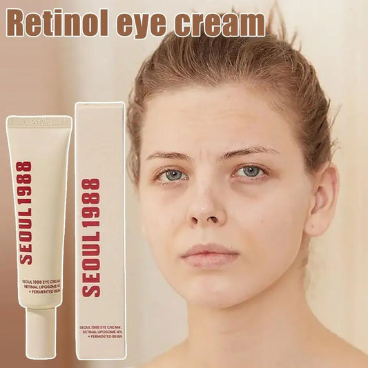 Seoul 1988 Retinol Eye Cream Anti-wrinkle Firm Skin Long-lasting Moisturizing Hydrating Lighten Fine Lines Skin Care