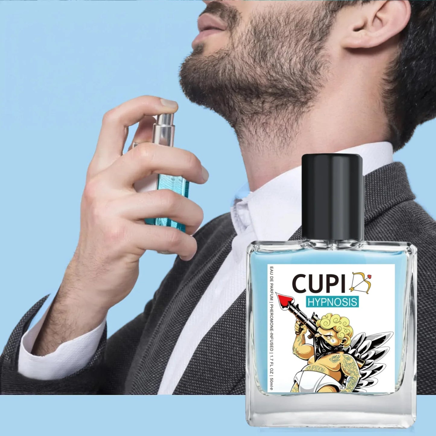 50ML Cupid Pheromone Hypnosis Perfume Original Long Lasting Pheromone perfume world perfume women perfumes man perfumes