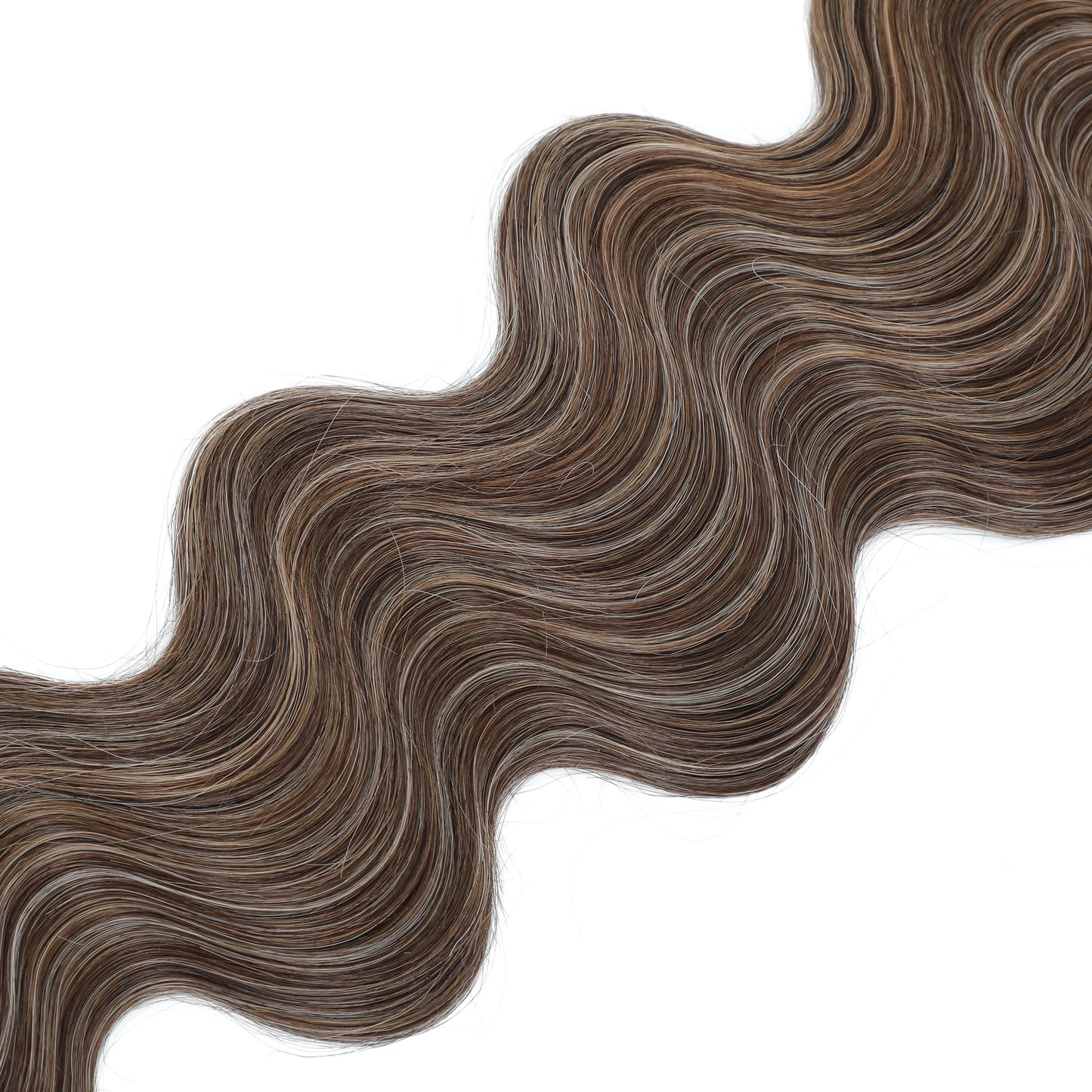 30Inches 200grams Piano Brown P4/12/27 Body Wavy Ombre Blond 27/613 Hair Weave Bundles Synthetic Hair Extension High Temperature