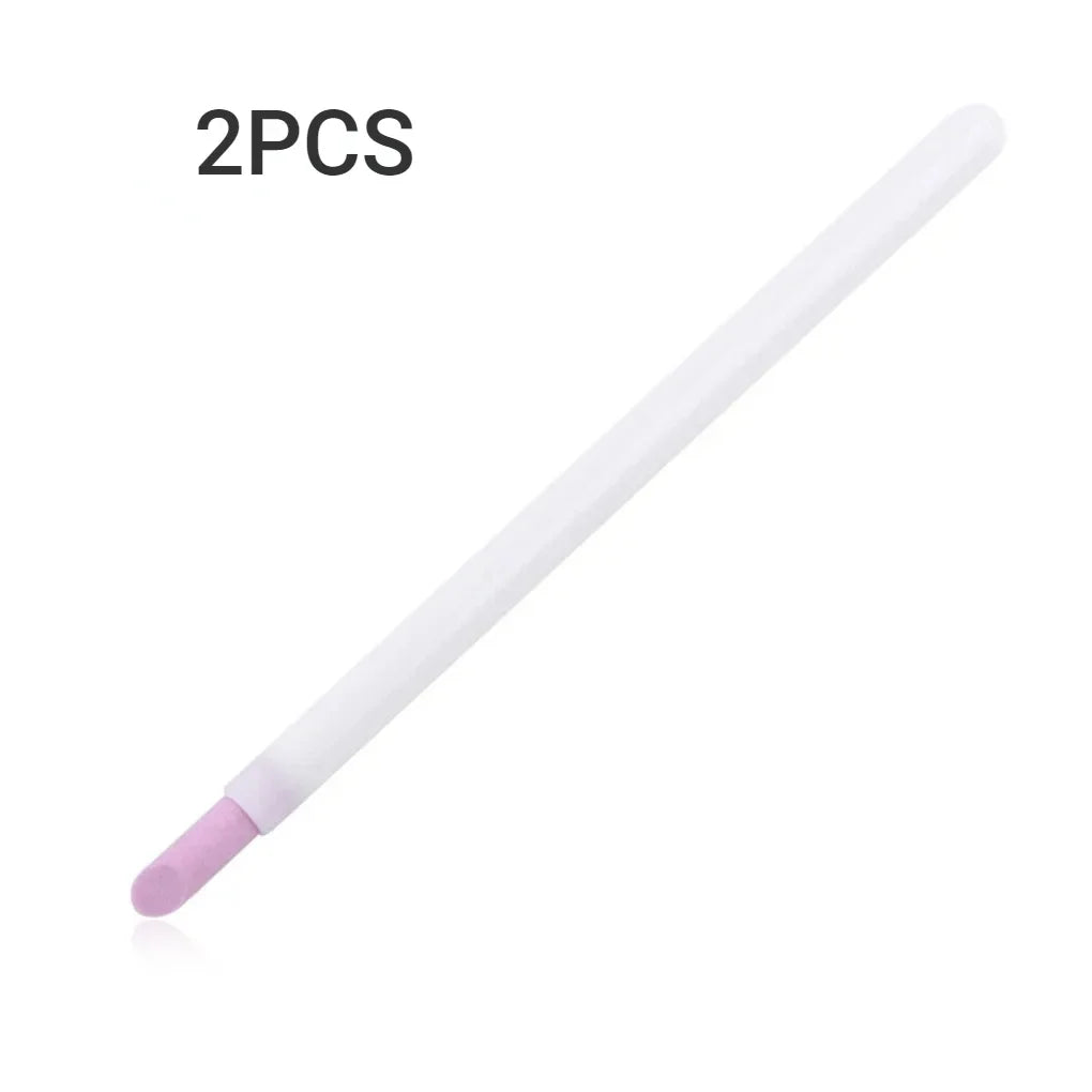 Quartz Nail Skin Grinding Pen Cuticle Remover Trimmer Dead Skin Remover Nail Polish Pen Manicure Stick Nail Files Manicure Tools