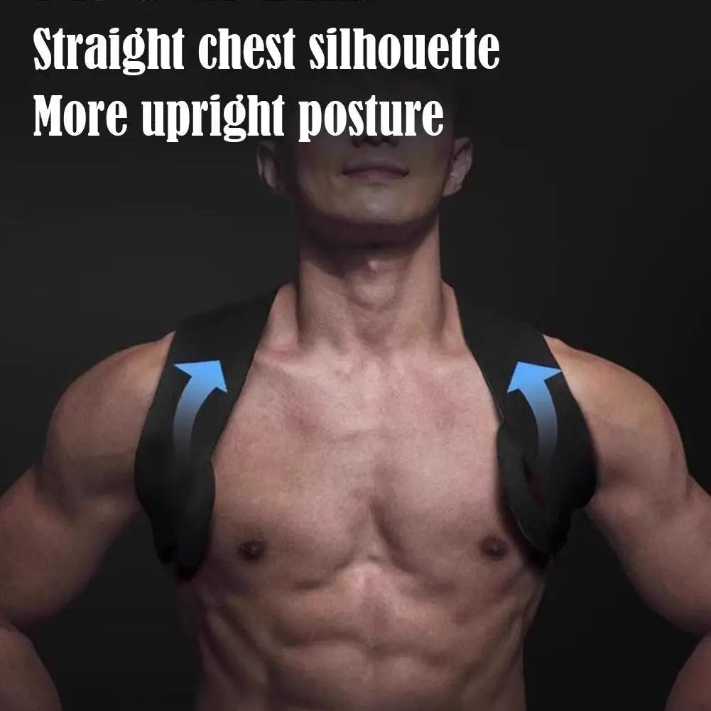 Adjustable Back Shoulder Posture Corrector Belt Clavicle Spine Support Reshape Your Body Home Office Sport Upper Back Neck Brace