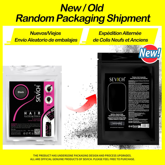 SEVICH Hair Fiber 100g Keratin Hair Fiber Thickening powder Hair Building Fiber Spray Instant Regrowth Powder Hair Loss Conceale